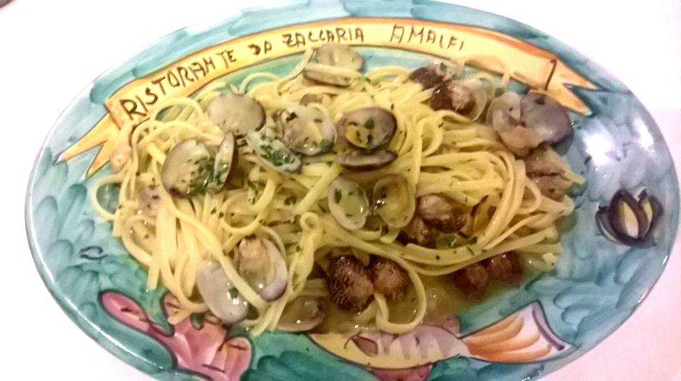 Spaghetto a vongole, Zaccaria, Amalfi Atrani