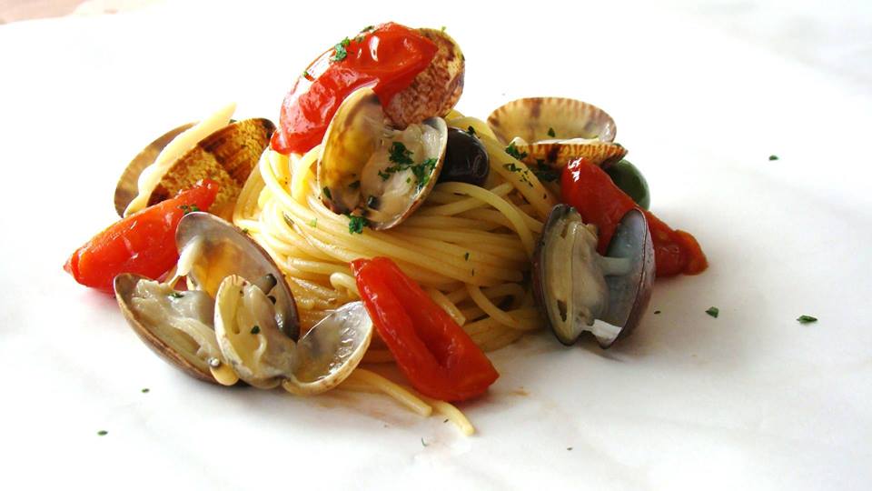 Spaghetto a vongole, Ciccio Cielo Mare e Terra, Vettica di Amalfi