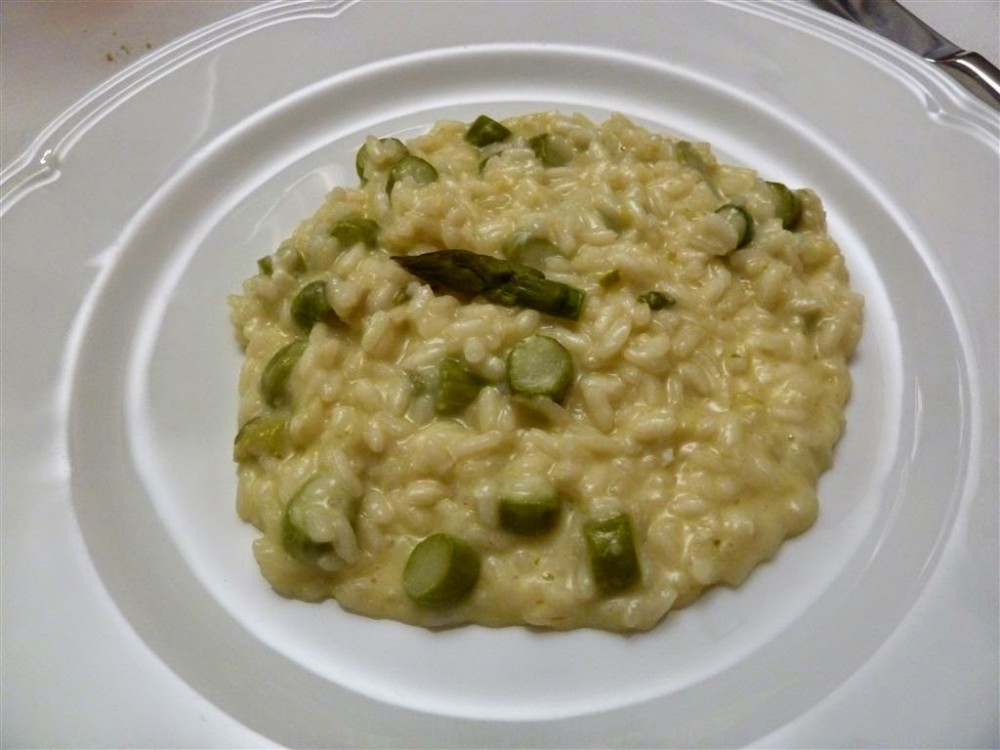 Sassi della luna, asparagi