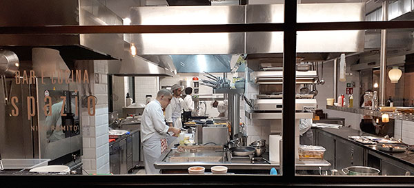 Spazio Nico Romito, cucina