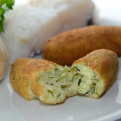 Crocchette di baccalà e friarielli